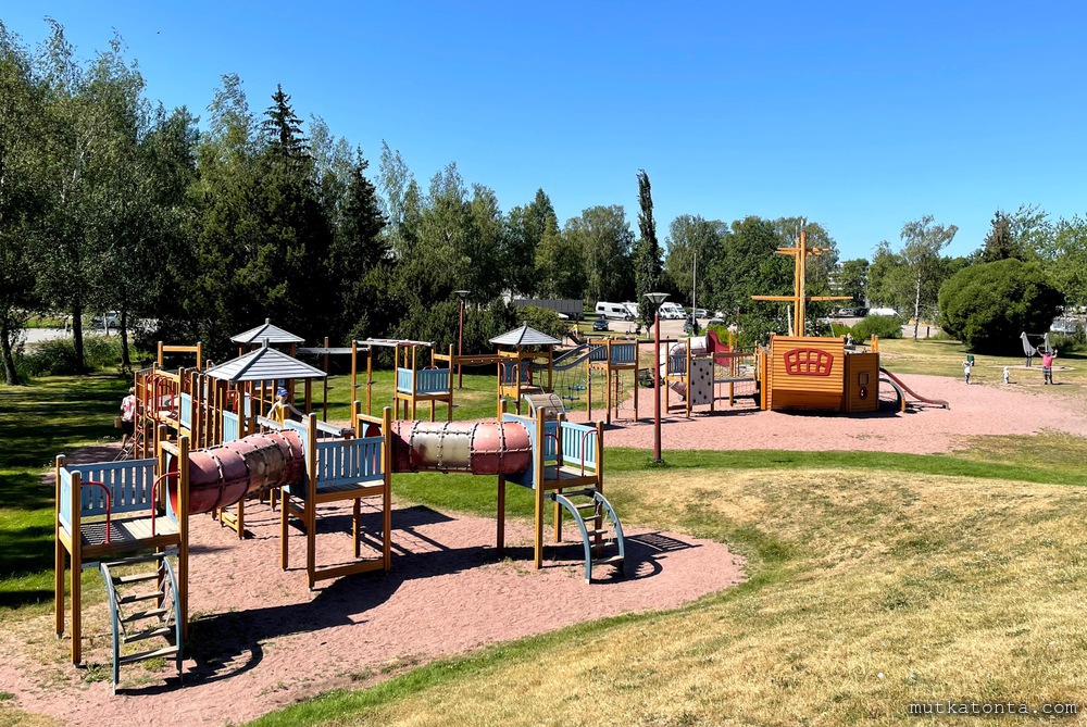 Uusikaupunki paras leikkipuisto on Leijonapuisto