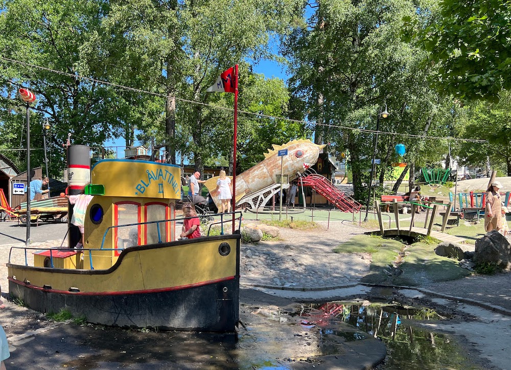 Tukholman paras leikkipuisto - Mulle Meck parken - Masa Mainio