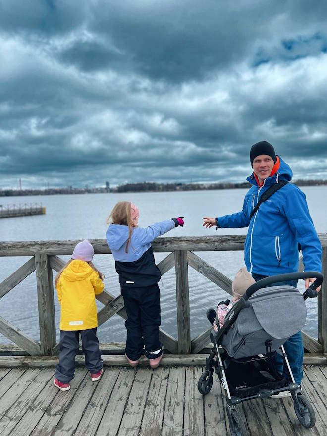 Cityspotting Tampere lasten kanssa - Luontokohteessa