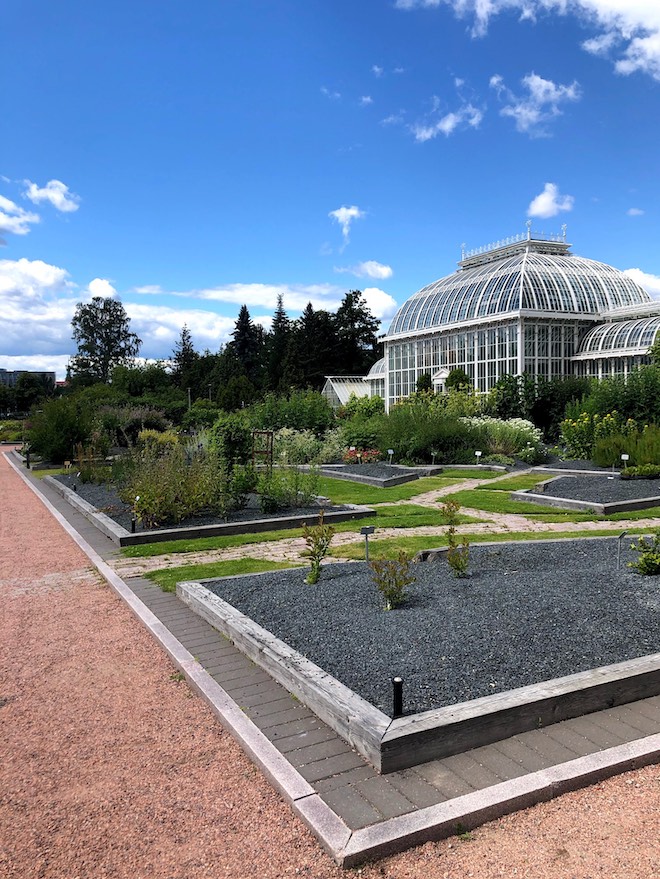 Päivä Helsingissä lasten kanssa - Kaisaniemen puutarha