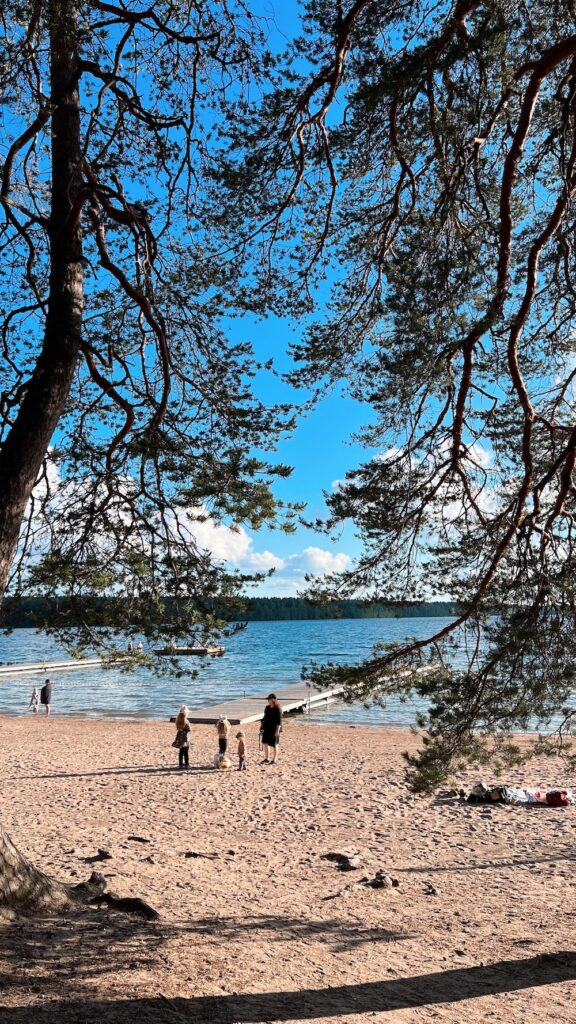 Sääksin uimaranta Nurmijärvi Rajamäki
