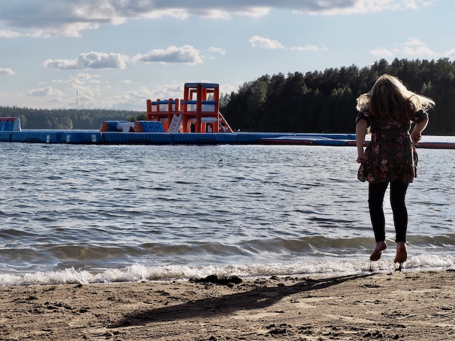 Sääksin vesipuisto Nurmijärvi Rajamäki.