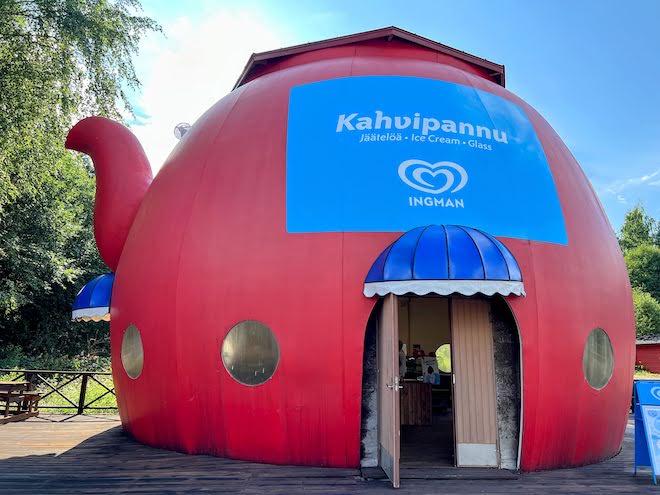 Visulahti kahvipannu kahvila