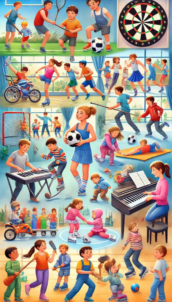 Lasten harrastukset