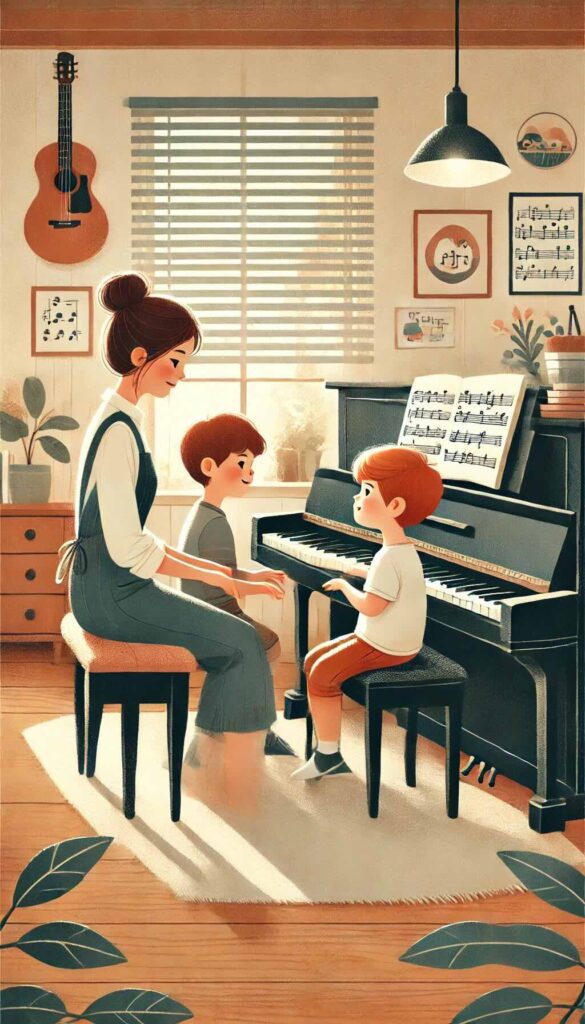 Pianonsoitto lapselle