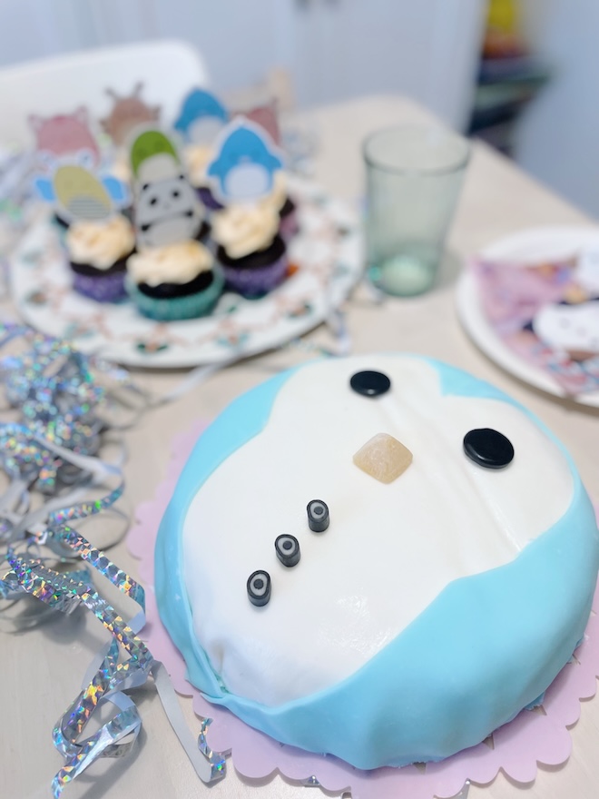 Squishmallows kakku pöllö