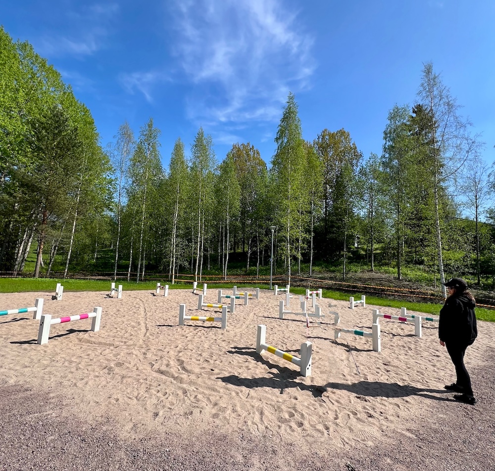 Kepparirata leikkipuistossa Orivedellä