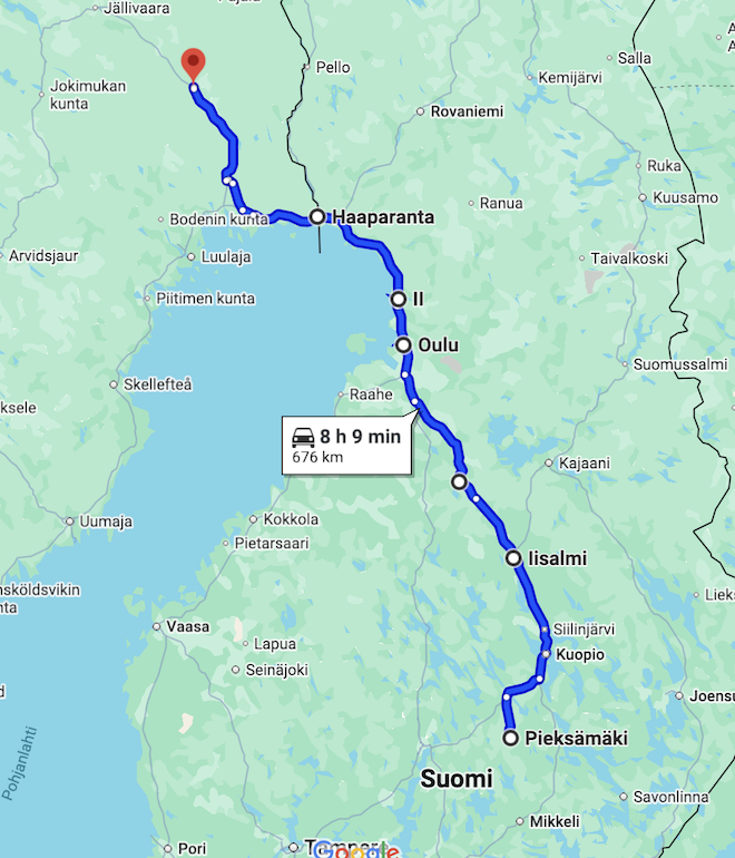 Kauanko Lofooteille ajaa